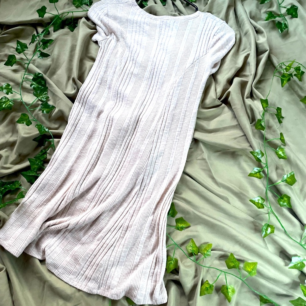 casual thin sweater material dress